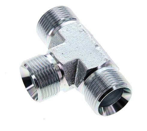 Tee Fitting G1'' Male Steel 225bar (3161.25psi)