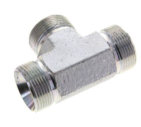 Tee Fitting G1 1/4'' Male Steel 190bar (2669.5psi)