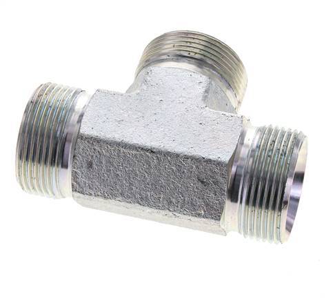 Tee Fitting G1 1/4'' Male Steel 190bar (2669.5psi)