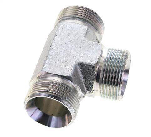 Tee Fitting G1 1/4'' Male Steel 190bar (2669.5psi)