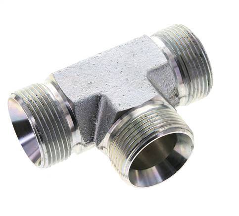 Tee Fitting G1 1/4'' Male Steel 190bar (2669.5psi)