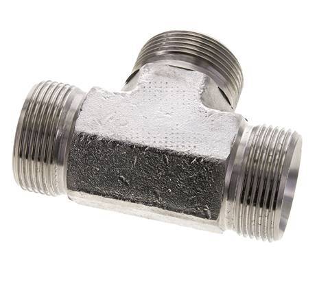 Tee Fitting G1 1/4'' Male Stainless Steel 190bar (2669.5psi)