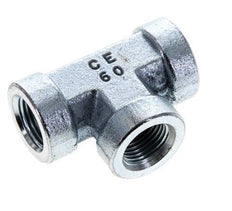 Raccord en T 3/8'' NPT Femelle Acier Haute Pression 210bar (2950.5psi)