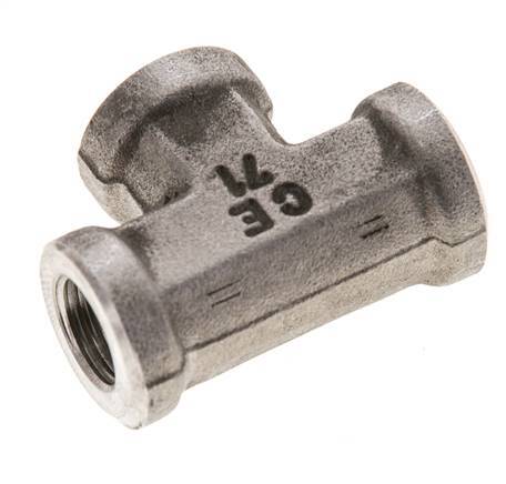 Raccord en T 1/8'' NPT Femelle Acier inoxydable Haute Pression 345bar (4847.25psi)