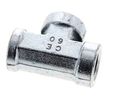 Tee Fitting 1/2'' NPT Female Steel High Pressure 210bar (2950.5psi)