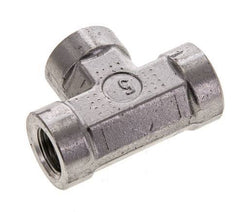 Raccord en T 1/4'' NPT Femelle Acier inoxydable Haute Pression 275bar (3863.75psi)