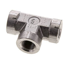Raccord en T 1/4'' NPT Femelle Acier inoxydable Haute Pression 275bar (3863.75psi)
