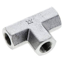 Raccord en T 1/8'' NPT Femelle Acier Haute Pression 345bar (4847.25psi)