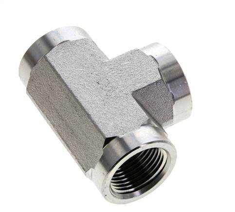 Raccord en T 3/4'' NPT Femelle Acier Haute Pression 170bar (2388.5psi)