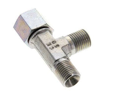 Tee Fitting G1/4'' Male x Female Steel Hydraulic 350bar (4917.5psi)