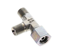 Tee Fitting G1/4'' Male x Female Steel Hydraulic 350bar (4917.5psi)