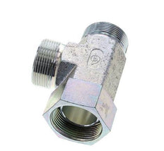 Tee Fitting G1 1/2'' Male x Female Steel Hydraulic 190bar (2669.5psi)