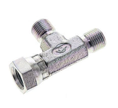 Tee Fitting G1/8'' Male x Female Steel Hydraulic 475bar (6673.75psi)