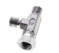 Tee Fitting G1/8'' Male x Female Steel Hydraulic 475bar (6673.75psi)