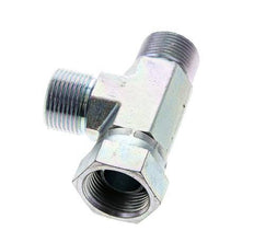 Tee Fitting G3/4'' Male x Female Steel Hydraulic 325bar (4566.25psi)