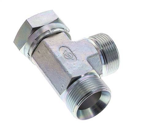 Tee Fitting G1 1/4'' Male x Female Steel Hydraulic 190bar (2669.5psi)