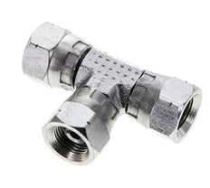 Tee Fitting G1/8'' Female Steel Hydraulic 400bar (5620.0psi)