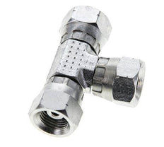 Tee Fitting G1/8'' Female Steel Hydraulic 400bar (5620.0psi)