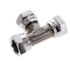 Tee Fitting G1/2'' Female Stainless steel Hydraulic 300bar (4215.0psi)