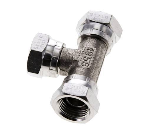 Tee Fitting G1/2'' Female Stainless steel Hydraulic 300bar (4215.0psi)