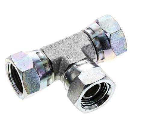Tee Fitting G1/2'' Female Steel Hydraulic 300bar (4215.0psi)