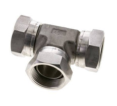 Raccord en T G1 1/2'' Femelle Acier inoxydable Hydraulique 125bar (1756.25psi)