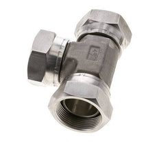 Raccord en T G1 1/2'' Femelle Acier inoxydable Hydraulique 125bar (1756.25psi)