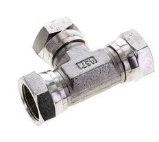 Tee Fitting G1'' Female Stainless steel Hydraulic 150bar (2107.5psi)