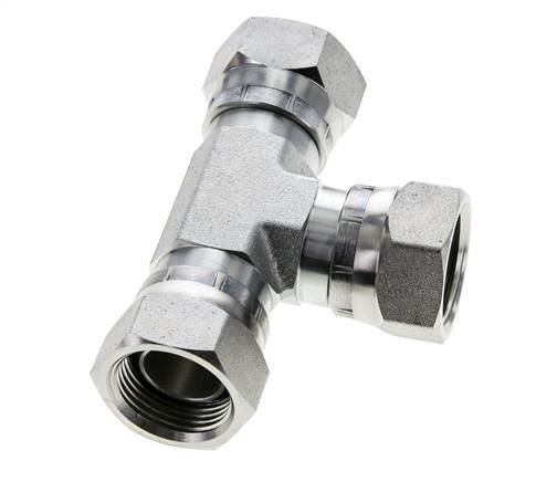 Tee Fitting G3/4'' Female Steel Hydraulic 175bar (2458.75psi)