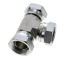 Tee Fitting G1 1/4'' Female Steel Hydraulic 150bar (2107.5psi)