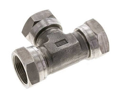 Tee Fitting G1 1/4'' Female Stainless steel Hydraulic 150bar (2107.5psi)