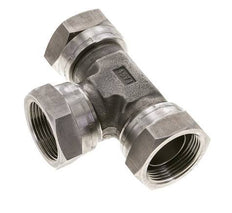 Tee Fitting G1 1/4'' Female Stainless steel Hydraulic 150bar (2107.5psi)