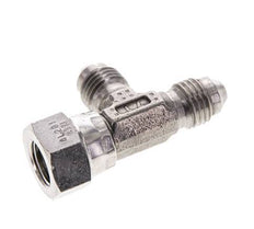 JIC Tee Fitting UNF 7/16''-20 Femelle x Mâle Acier inoxydable 350bar (4917.5psi)