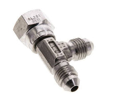 JIC Tee Fitting UNF 7/16''-20 Femelle x Mâle Acier inoxydable 350bar (4917.5psi)