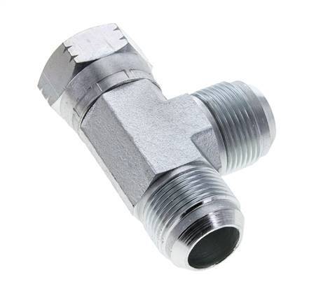 JIC Tee Fitting UN 1-5/16''-12 Femelle x Mâle Acier 250bar (3512.5psi)