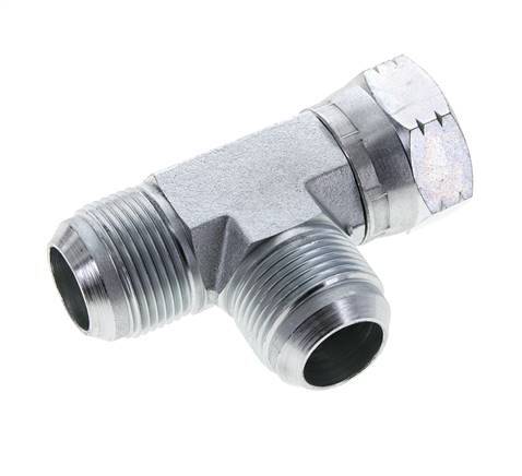 JIC Tee Fitting UN 1-5/16''-12 Femelle x Mâle Acier 250bar (3512.5psi)