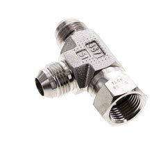 JIC Tee Fitting UNF 3/4''-16 Femelle x Mâle Acier inoxydable 350bar (4917.5psi)