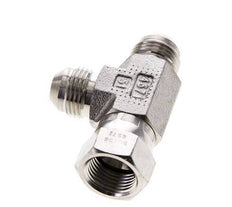 JIC Tee Fitting UNF 3/4''-16 Femelle x Mâle Acier inoxydable 350bar (4917.5psi)