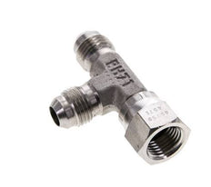 JIC Tee Fitting UNF 9/16''-18 Femelle x Mâle Acier inoxydable 350bar (4917.5psi)