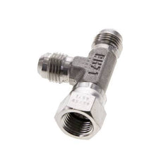 JIC Tee Fitting UNF 9/16''-18 Femelle x Mâle Acier inoxydable 350bar (4917.5psi)