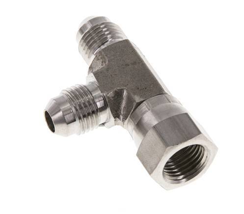 JIC Tee Fitting UNF 1/2''-20 Femelle x Mâle Acier inoxydable 350bar (4917.5psi)