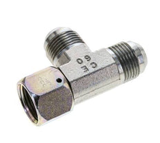 JIC Tee Fitting UN 1-1/16''-12 Femelle x Mâle Acier 350bar (4917.5psi)