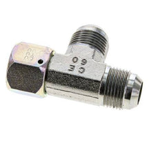 JIC Tee Fitting UN 1-1/16''-12 Female x Male Steel 350bar (4917.5psi)