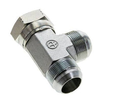 Raccord en T JIC UN 1-5/8''-12 Femelle x Mâle Acier 210bar (2950.5psi)