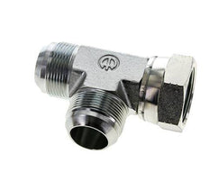 Raccord en T JIC UN 1-5/8''-12 Femelle x Mâle Acier 210bar (2950.5psi)