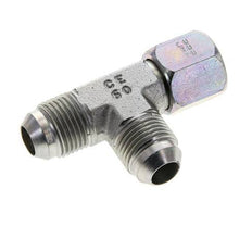 JIC Tee Fitting UNF 3/4''-16 Femelle x Mâle Acier 350bar (4917.5psi)