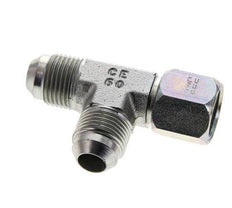 JIC Tee Fitting UNF 3/4''-16 Femelle x Mâle Acier 350bar (4917.5psi)