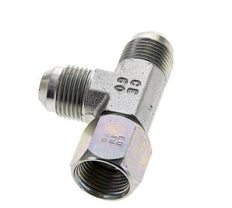 JIC Tee Fitting UNF 3/4''-16 Femelle x Mâle Acier 350bar (4917.5psi)