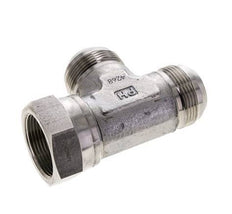 JIC Tee Fitting UN 1-5/8''-12 Female x Male Stainless steel 210bar (2950.5psi)