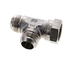 JIC Tee Fitting UN 1-5/8''-12 Femelle x Mâle Acier inoxydable 210bar (2950.5psi)